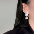 Delicate Artisan Pearl Earring