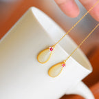 Vintage Handmade Gold Earring