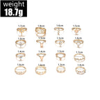 Vintage Handmade Gold Set