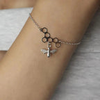 Beautiful Silver Bracelet with Unique Style