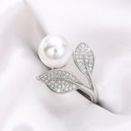 Beautiful Pearl Ring with Unique Style