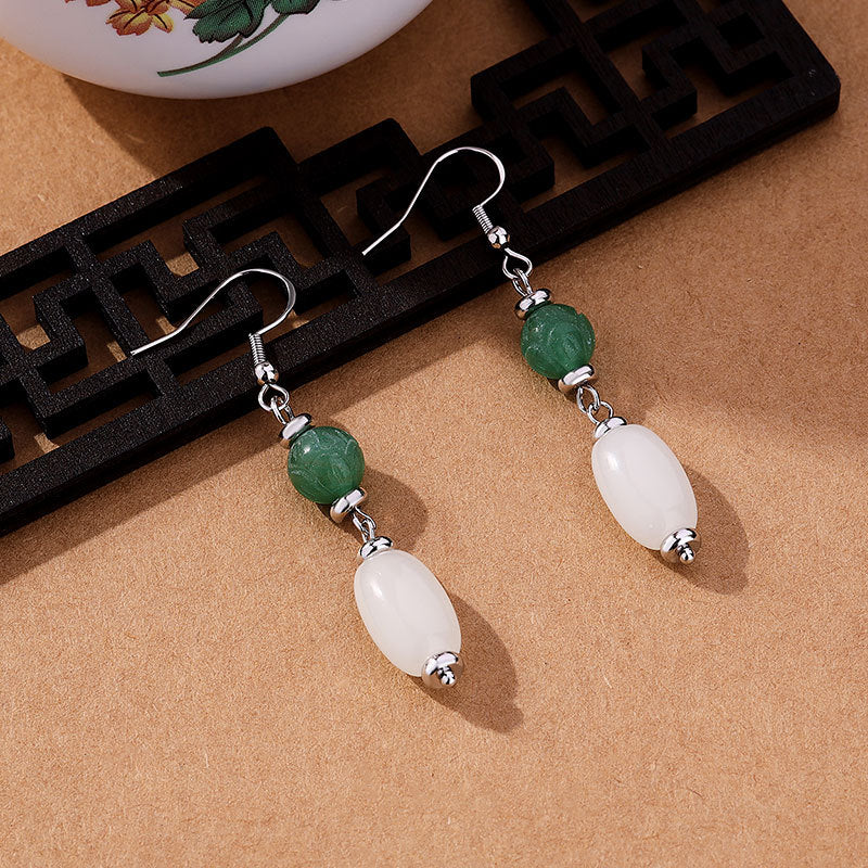 Vintage Handmade Silver Earring