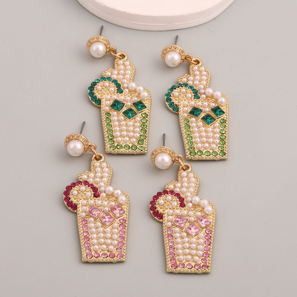 Beautiful Pearl Earring with Unique Style