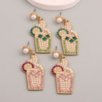 Beautiful Pearl Earring with Unique Style