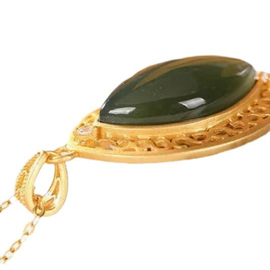 Vintage Handmade Gold Necklace