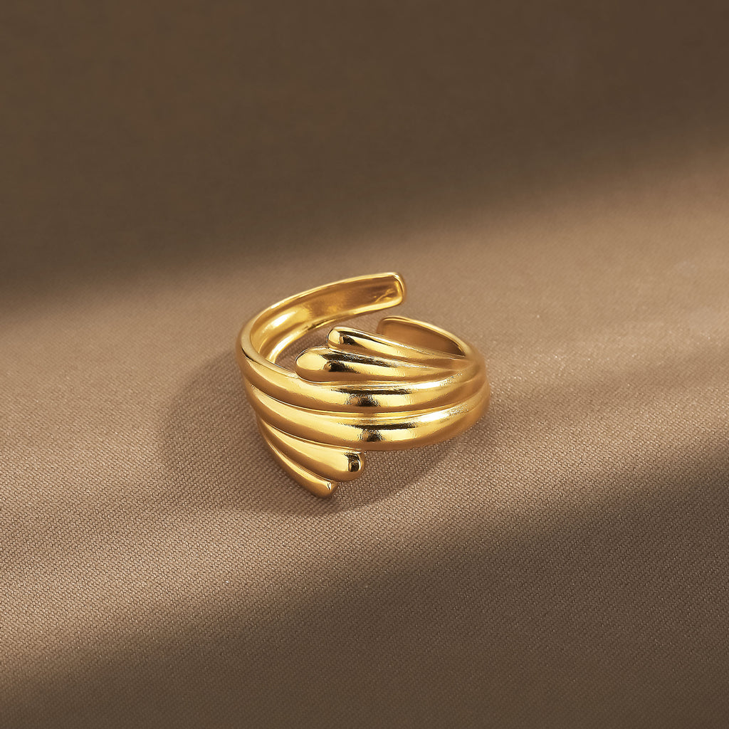 Beautiful Gold Ring with Unique Style