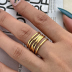 Beautiful Gold Ring with Unique Style