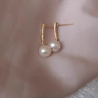 Vintage Handmade Pearl Earring