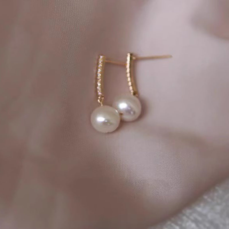 Vintage Handmade Pearl Earring