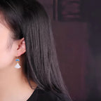 Vintage Handmade Silver Earring