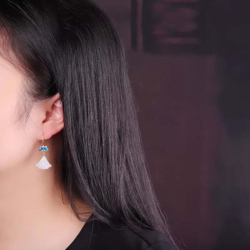 Vintage Handmade Silver Earring