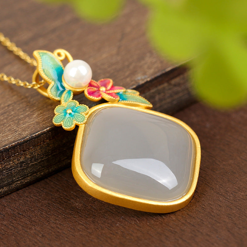 Vintage Handmade Silver Necklace