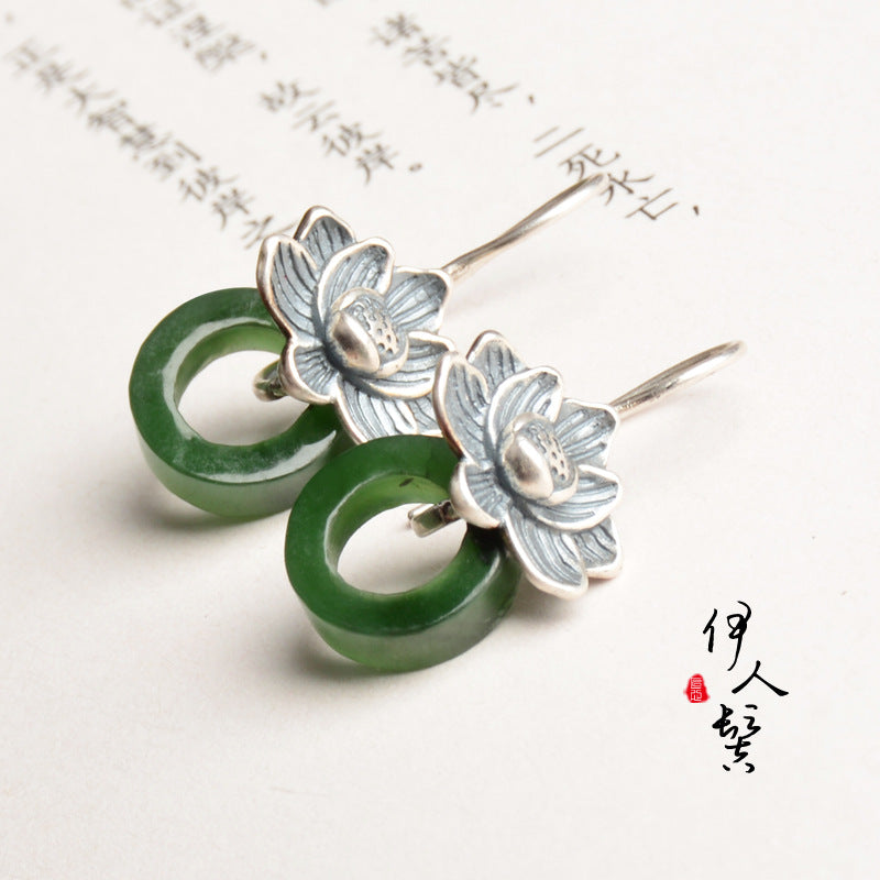 Vintage Handmade Gold Earring