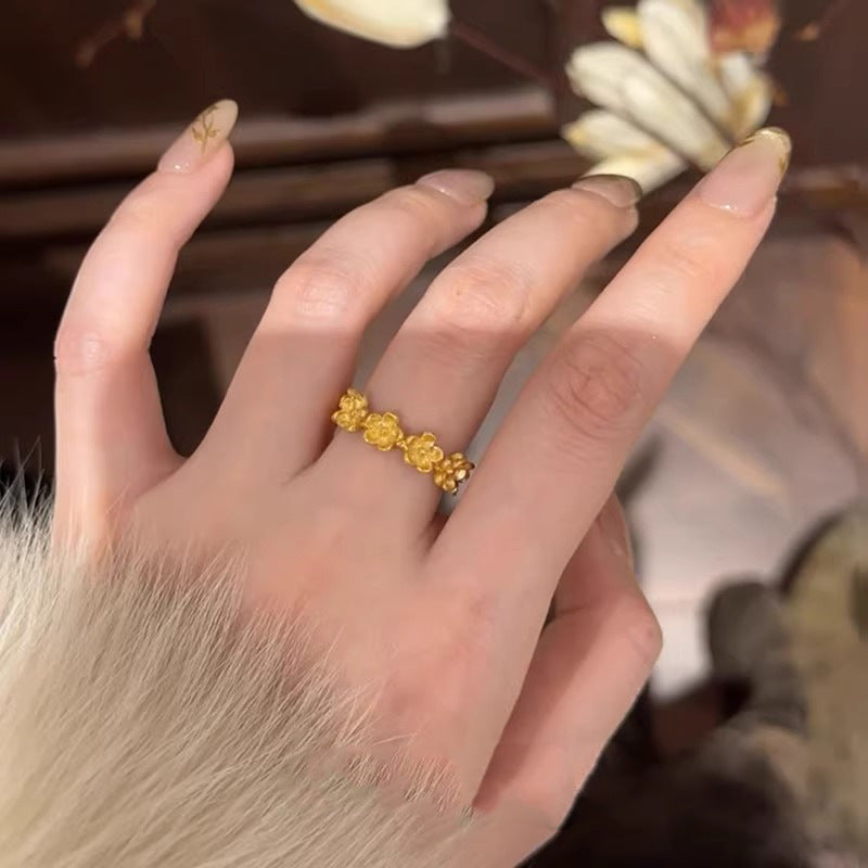 Vintage Handmade Gold Ring