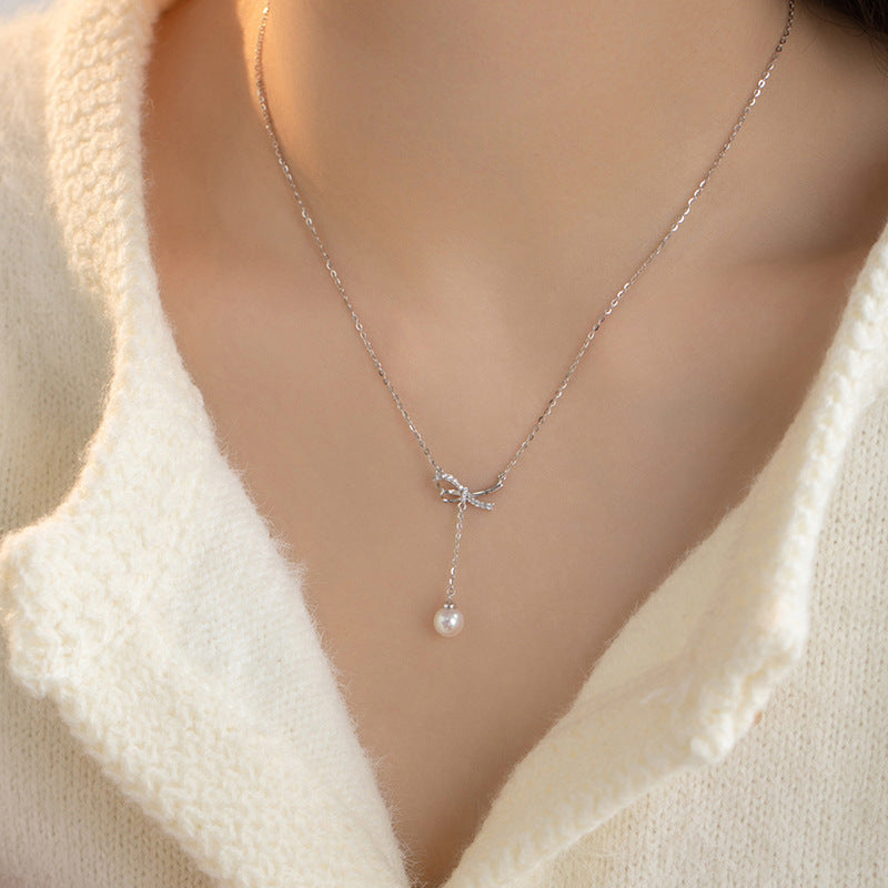 Vintage Handmade Pearl Necklace