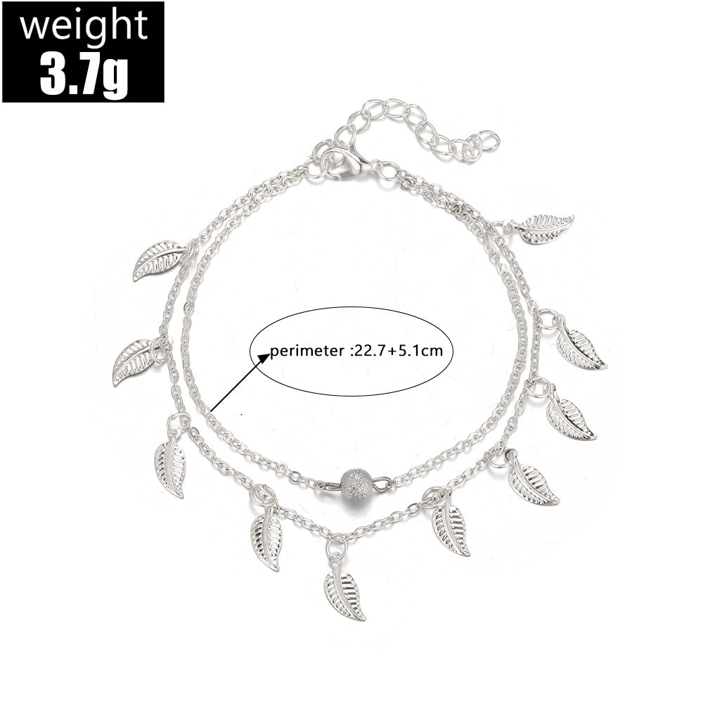 Beautiful Pearl Anklet with Unique Style