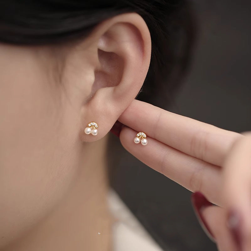 Vintage Handmade Pearl Earring