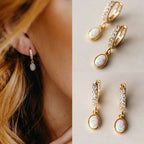 Romantic Gold Earring for Special Moments