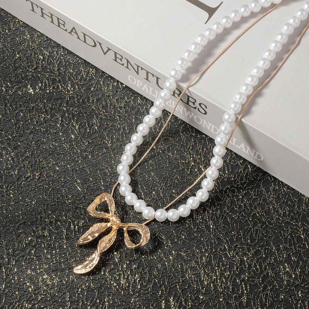 Vintage Handmade Pearl Necklace