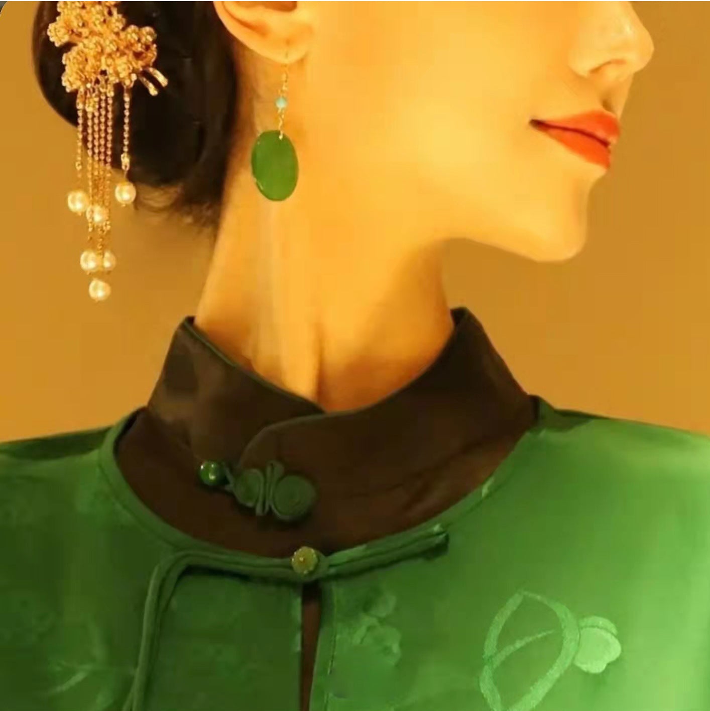 Vintage Handmade Silver Earring