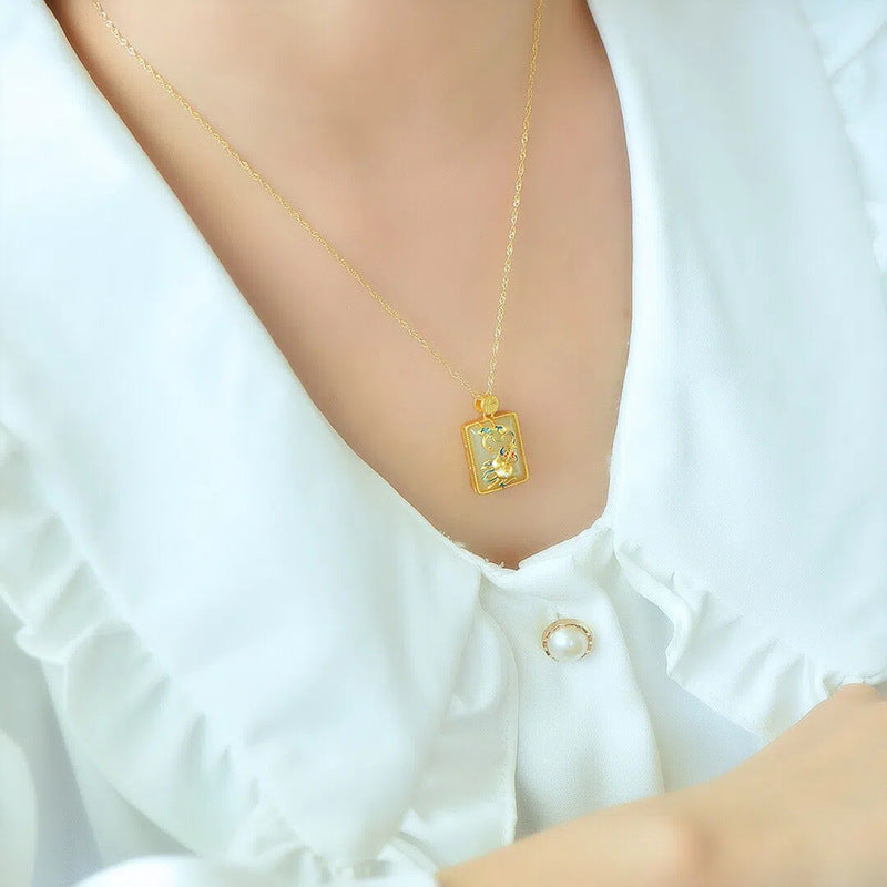 Vintage Handmade Silver Necklace