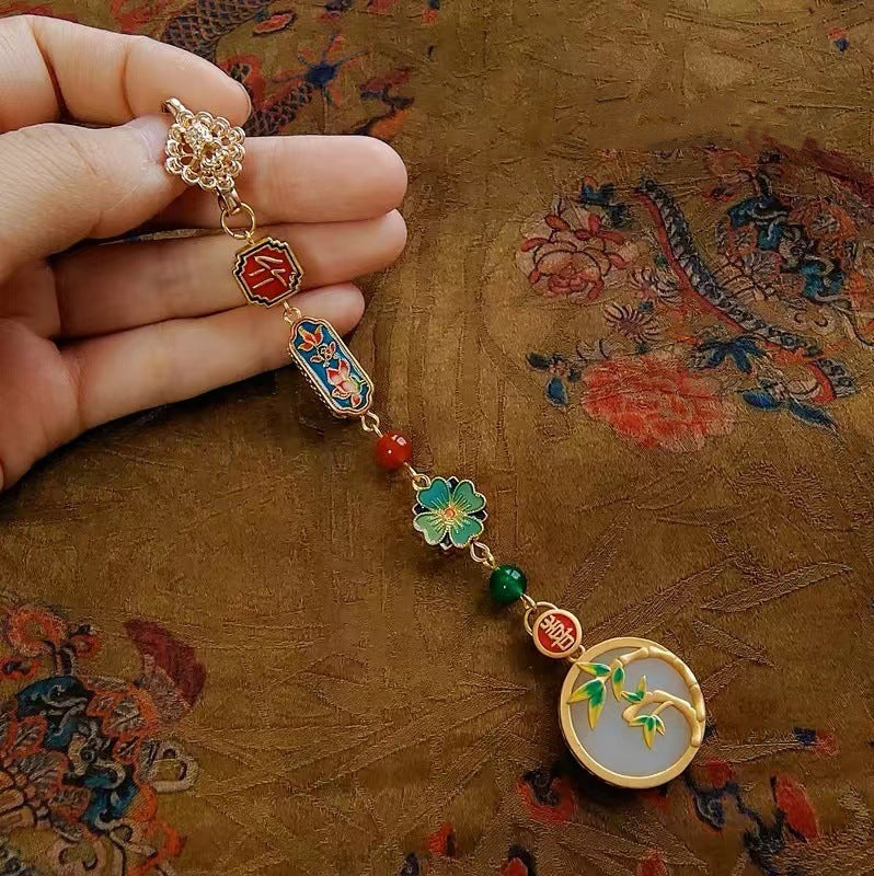 Vintage Handmade Gold Pendant