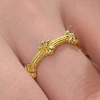 Beautiful Gold Ring with Unique Style