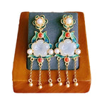 Vintage Handmade Gold Earring