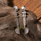 Delicate Artisan Pearl Earring