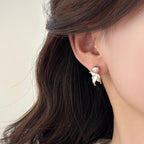 Vintage Handmade Pearl Earring