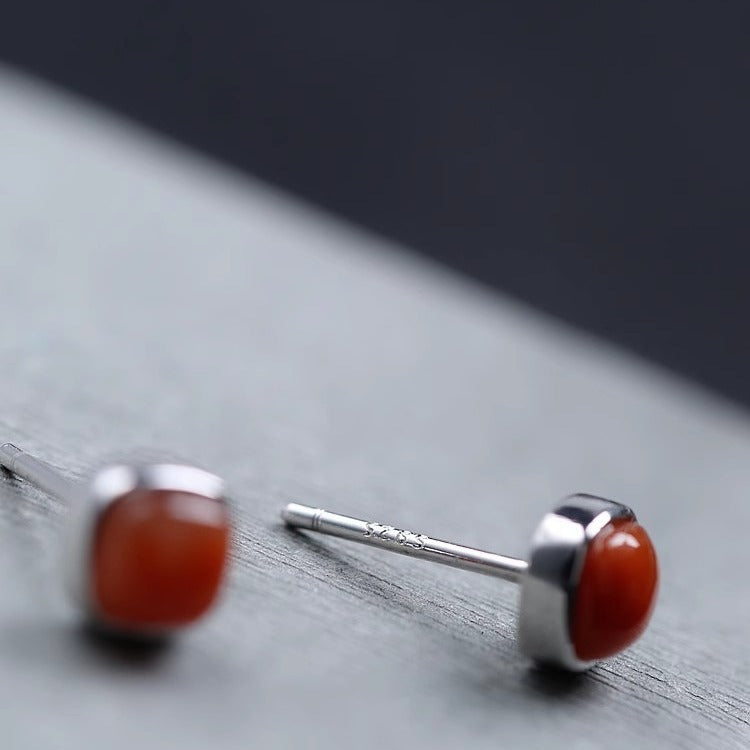 Vintage Handmade Silver Earring