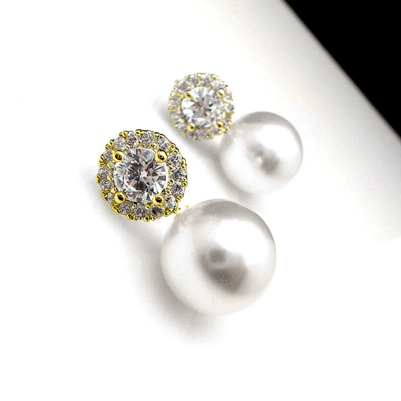 Delicate Artisan Pearl Earring