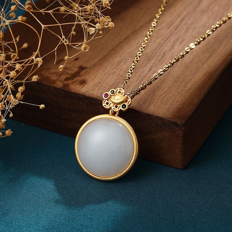 Vintage Handmade Gold Necklace