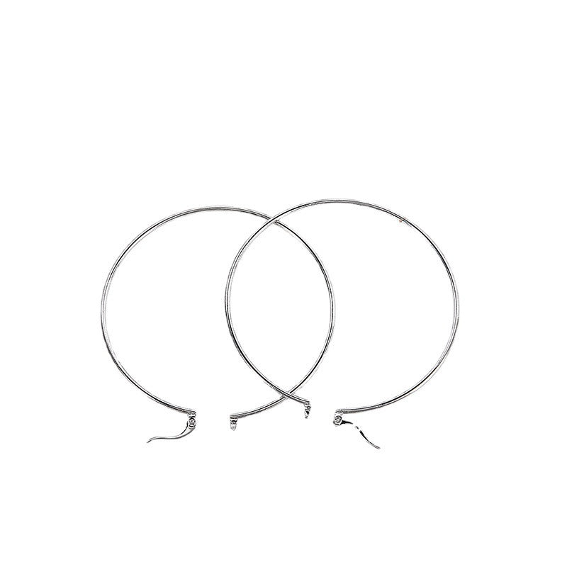 Vintage Handmade Silver Earring