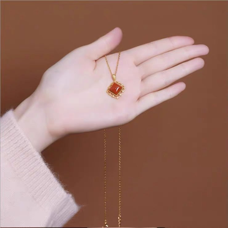 Vintage Handmade Silver Necklace