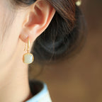 Vintage Handmade Gold Earring