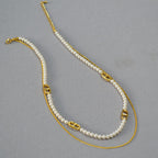 Beautiful Pearl Necklace with Unique Style