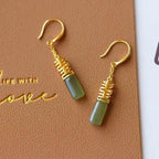 Vintage Handmade Gold Earring