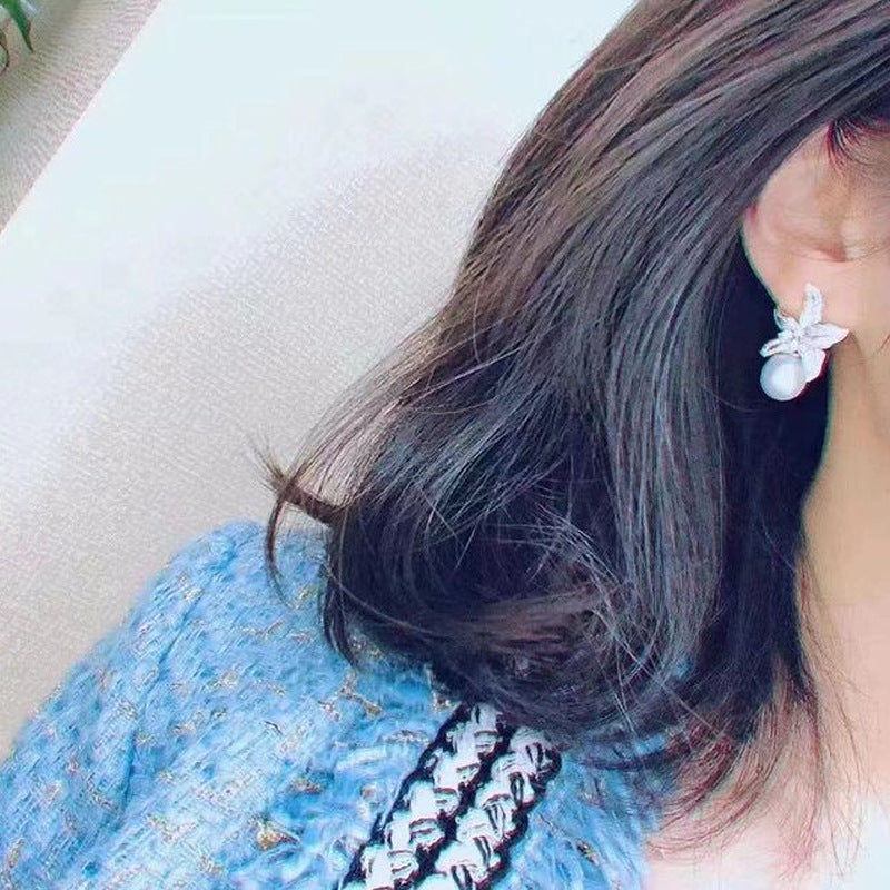 Vintage Handmade Pearl Earring