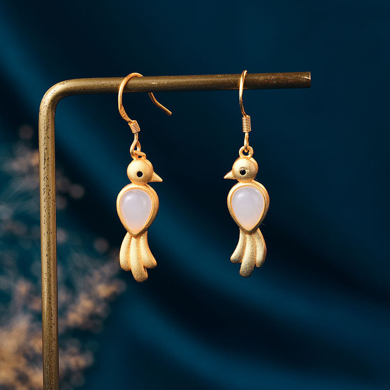 Vintage Handmade Gold Earring