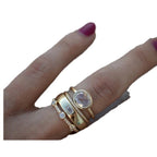 A Romantic Gold Ring for Special Moments