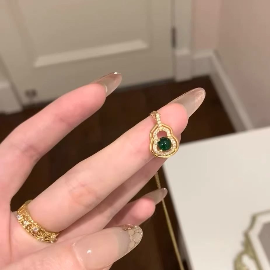 Vintage Handmade Gold Necklace