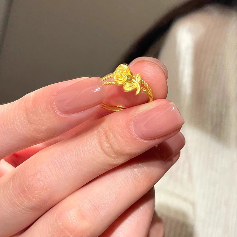 Vintage Handmade Gold Ring