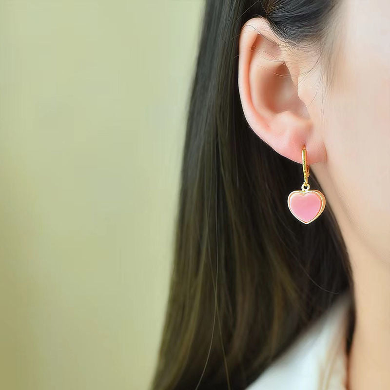 Vintage Handmade Gold Earring