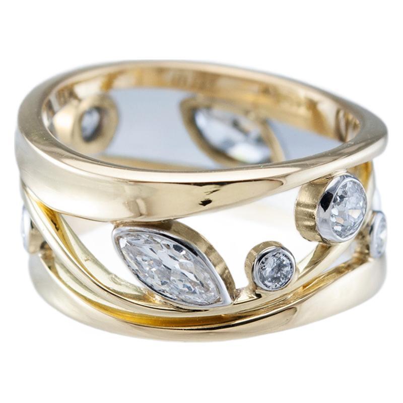 Beautiful Gold Ring with Unique Style