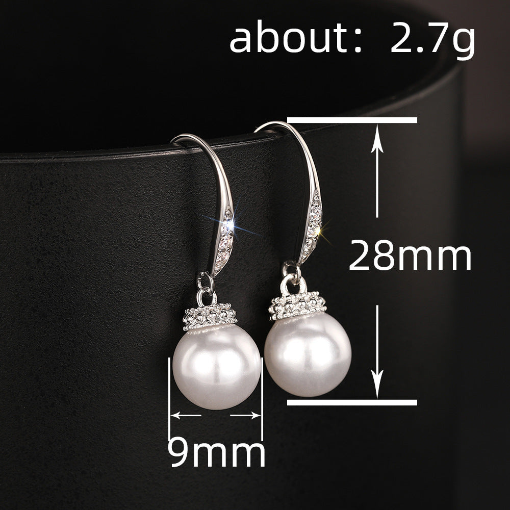 Delicate Artisan Pearl Earring