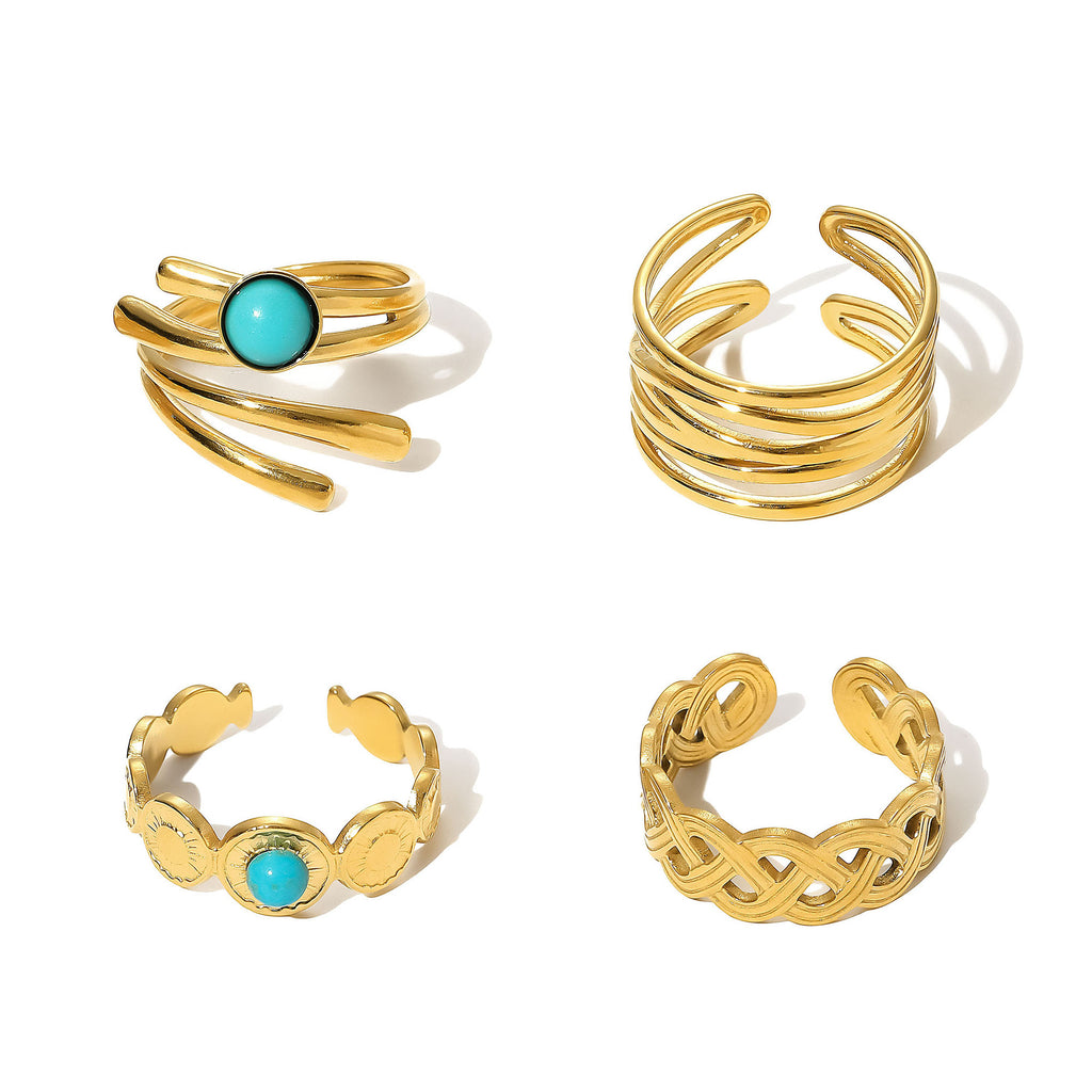 Beautiful Gold Ring with Unique Style