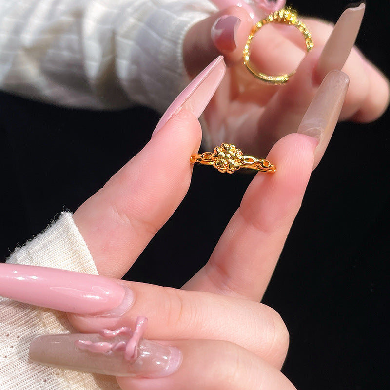 Vintage Handmade Gold Ring