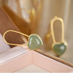 Vintage Handmade Gold Earring