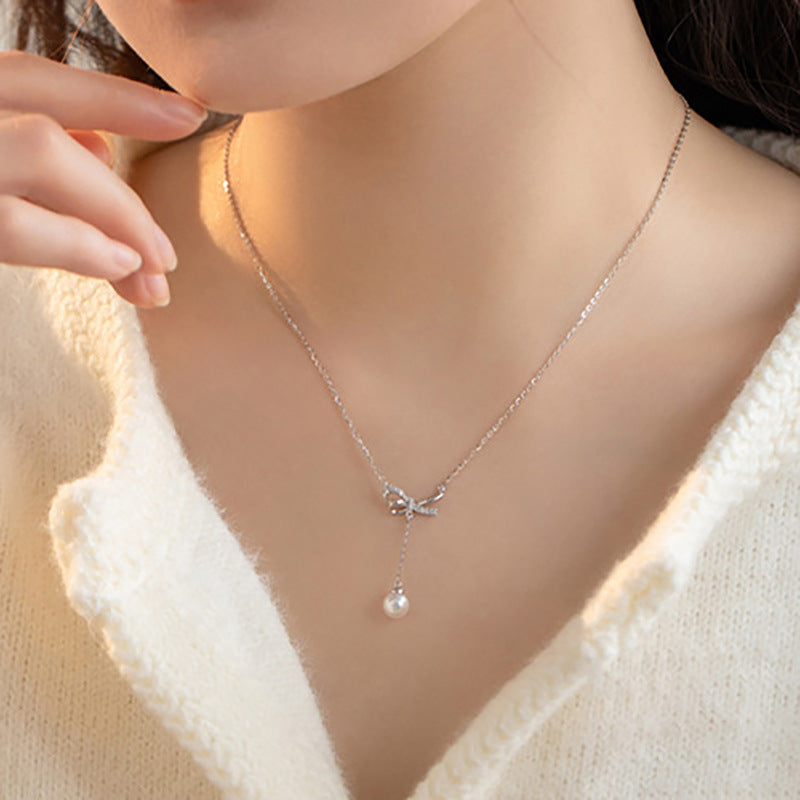 Vintage Handmade Pearl Necklace